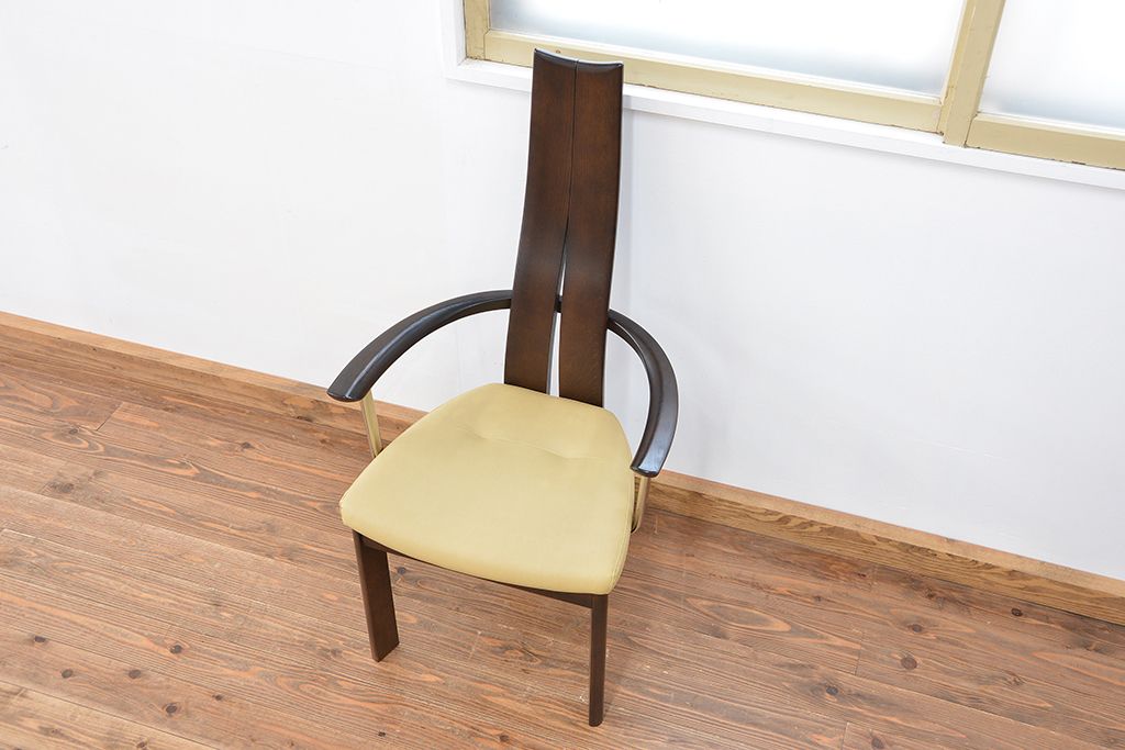中古　カリモク特注デザインダイニングチェア?(イス/椅子)