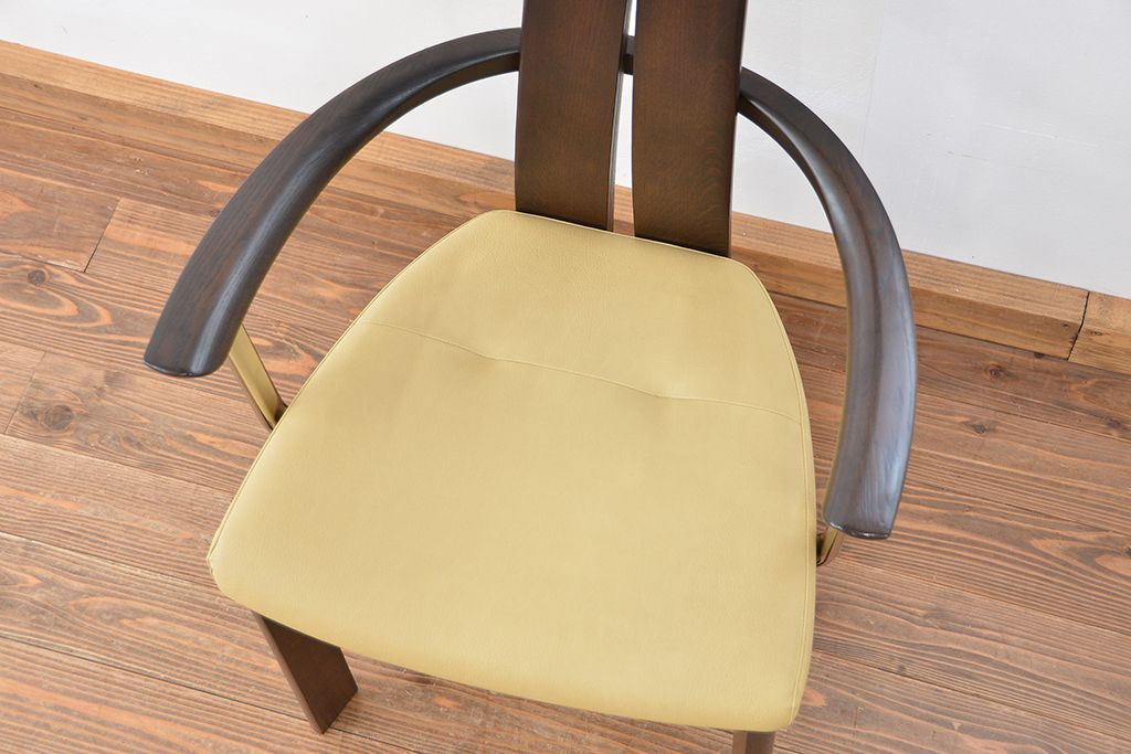 中古　カリモク特注デザインダイニングチェア?(イス/椅子)