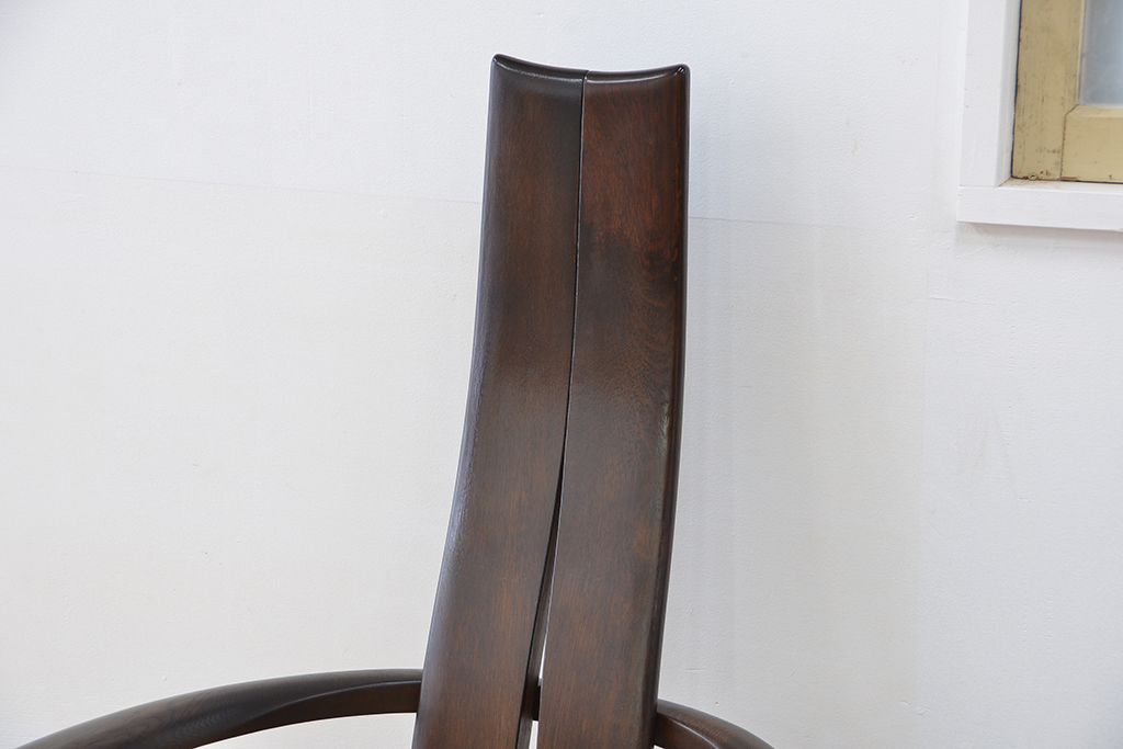 中古　カリモク特注デザインダイニングチェア?(イス/椅子)