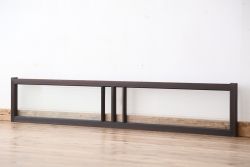 アンティーク　モールガラスと銀モールガラスの明り取り(欄間)1枚