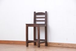 レトロ家具　昭和レトロ　1970年代シンプルな椅子　1脚(イス)