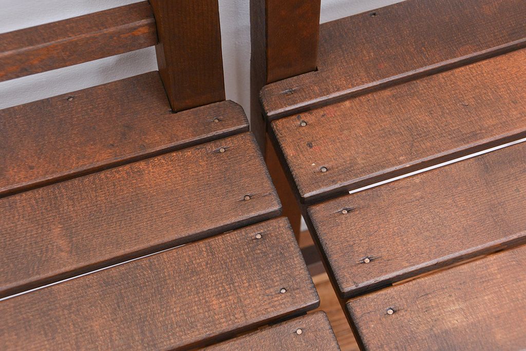 レトロ家具　昭和レトロ　1970年代シンプルな椅子　2脚セット?