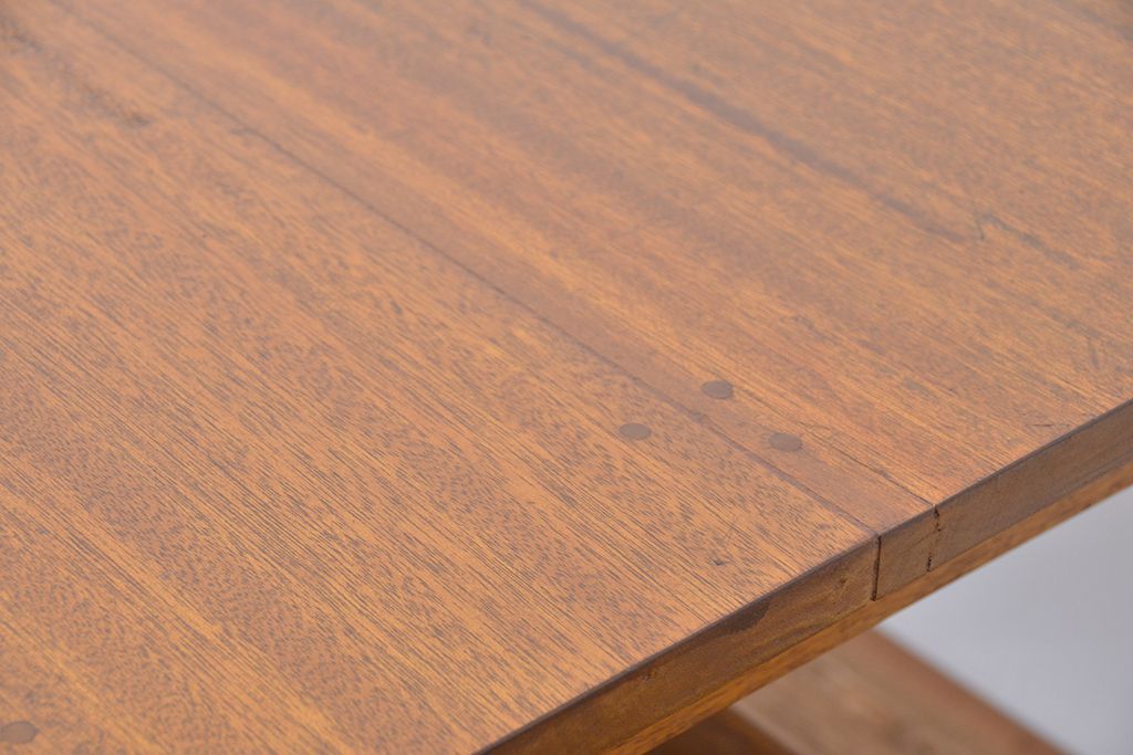 アンティーク家具　1960〜70年代　古い学校の使い込まれた大きな作業台?(テーブル、机)