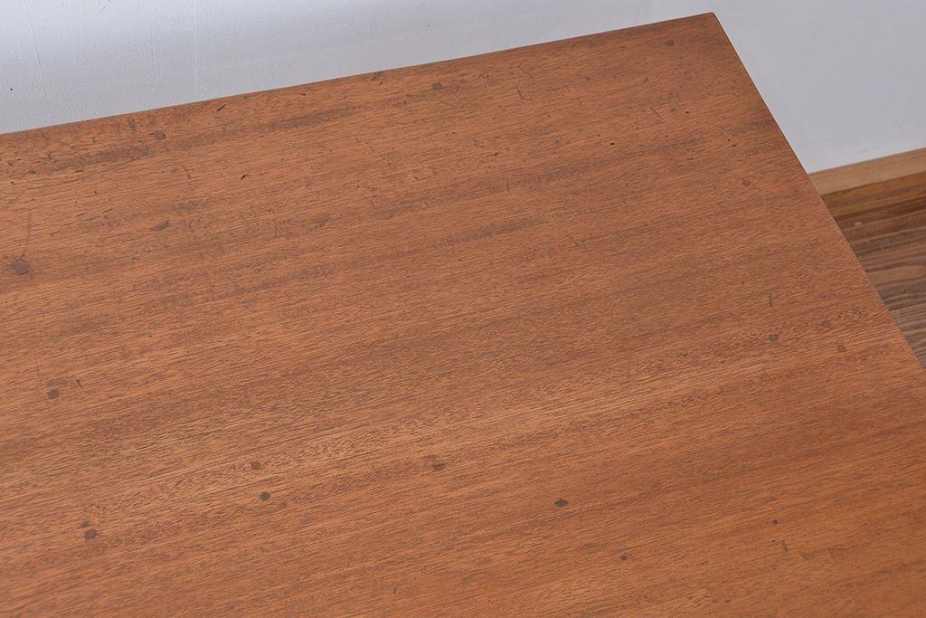 アンティーク家具　1960〜70年代　古い学校の使い込まれた大きな作業台?(テーブル、机)