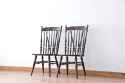 1970年代　中古　スティックバックチェア　2脚セット(椅子/イス)