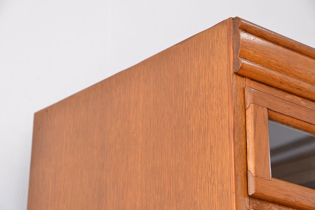 アンティーク家具　1970年頃 海外製 縦型 引き出し シャツケース(ガラスケース/ショーケース)