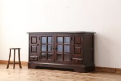 中古　北海道民芸家具　サイドボード　定価約26万