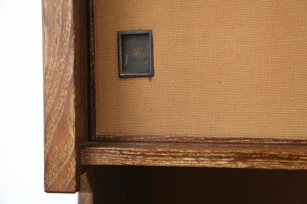 レトロ家具　昭和レトロ　1960年代　レトロなアンティーク茶箪笥(茶棚)