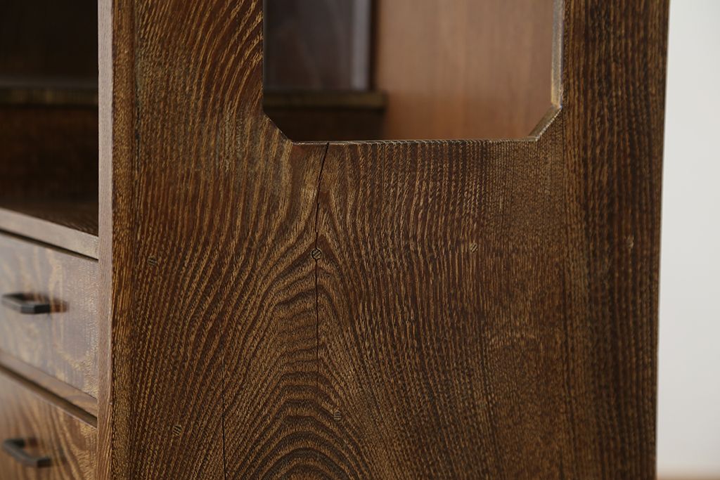 レトロ家具　昭和レトロ　1960年代　レトロなアンティーク茶箪笥(茶棚)