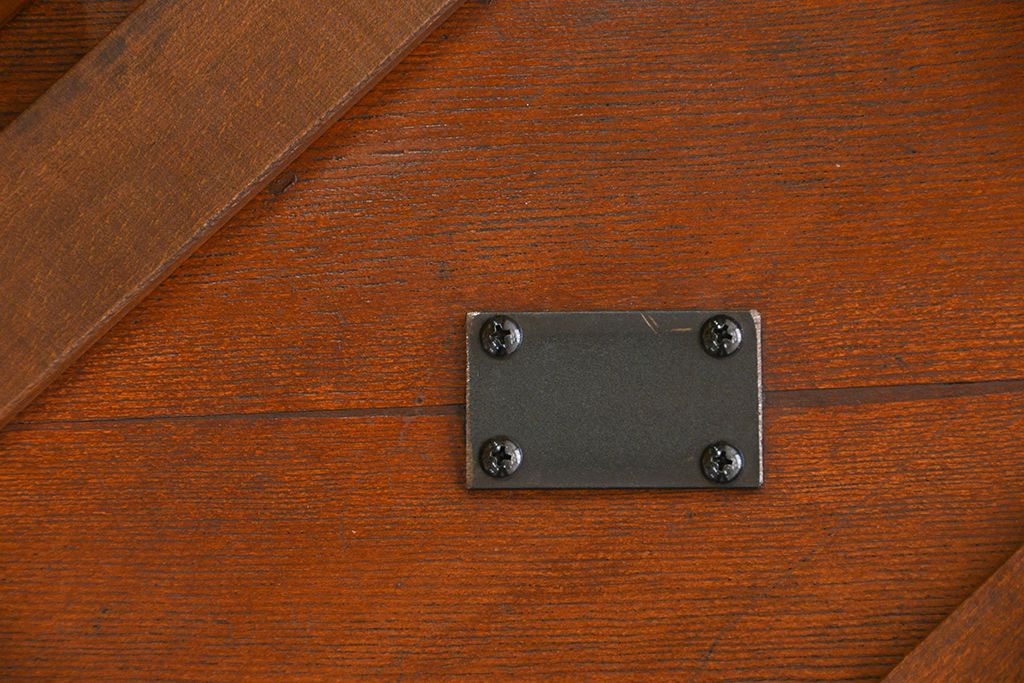 レトロ家具　昭和レトロ 折り畳み式 小振りな丸型ちゃぶ台