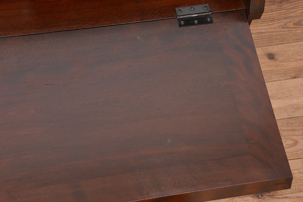 中古　松本民芸家具　A型座ビューロー　定価22万円前後(文机/ライティングビューロー/デスク)