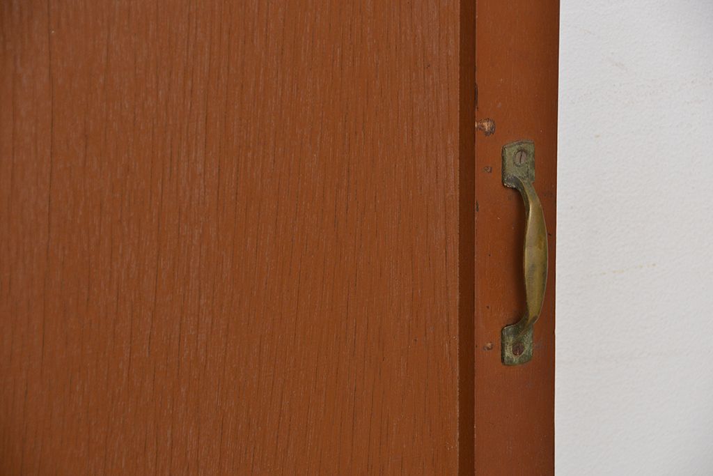 昭和レトロ　レトロでシンプルなモールガラスドア(扉)
