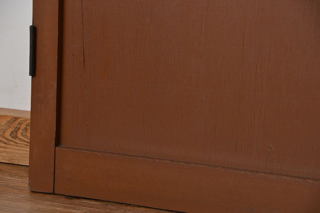 昭和レトロ　レトロでシンプルなモールガラスドア(扉)