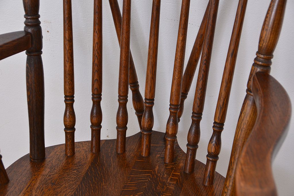 中古　飛騨産業ナラ材　ダイニングチェア1脚(椅子、イス)