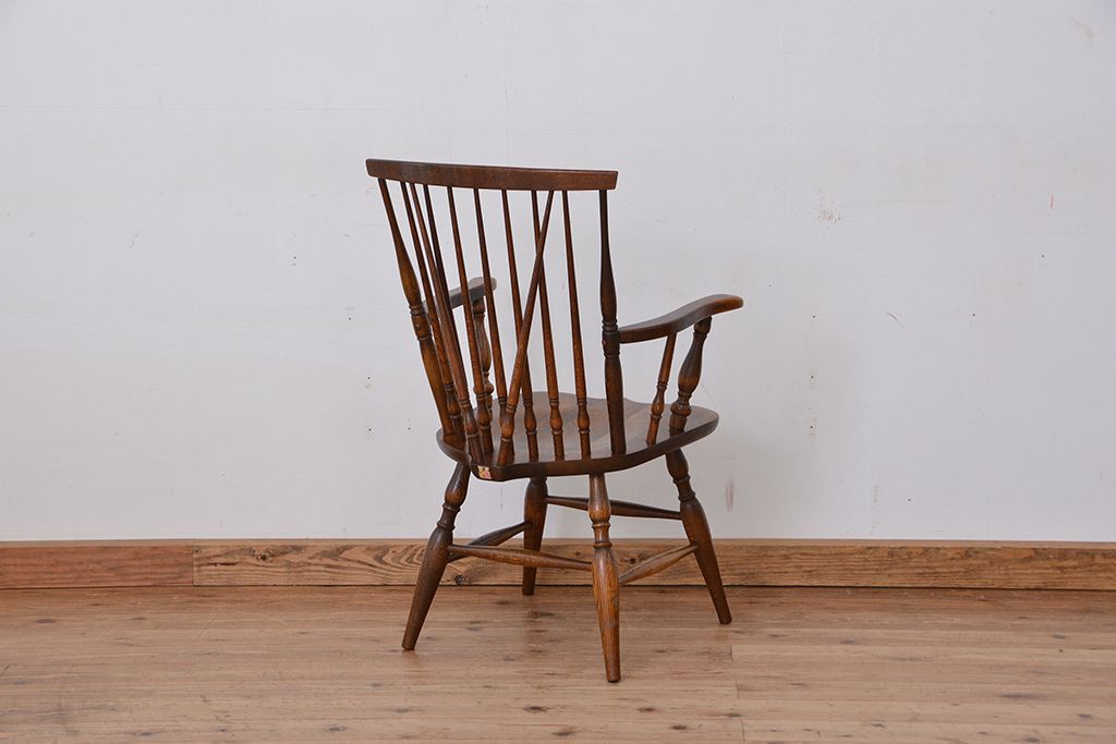 中古　飛騨産業ナラ材　ダイニングチェア1脚(椅子、イス)
