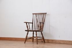 イタミ有り　中古　飛騨産業ナラ材　ダイニングチェア1脚(椅子、イス)