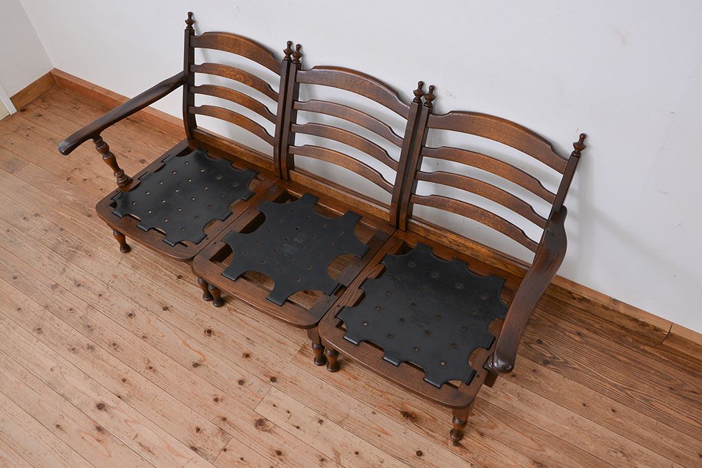 中古　飛騨産業　穂高シリーズ　3Pソファ
