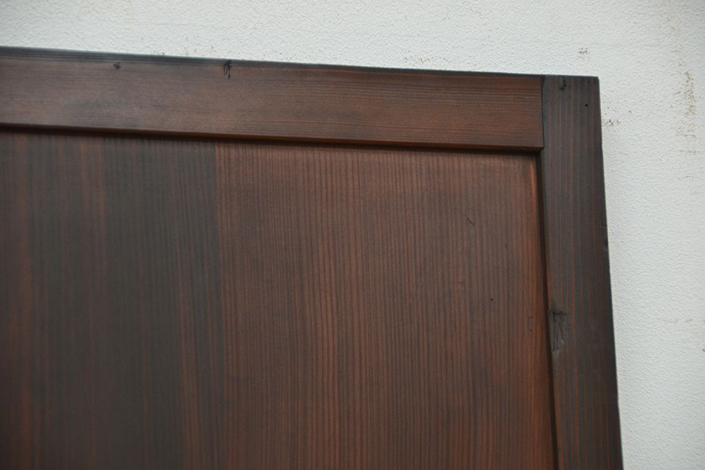 アンティーク　柾目の美しい上品な扉(ドア)