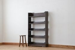 レトロ家具　★昭和レトロ　シンプルな本棚(ブックシェルフ)