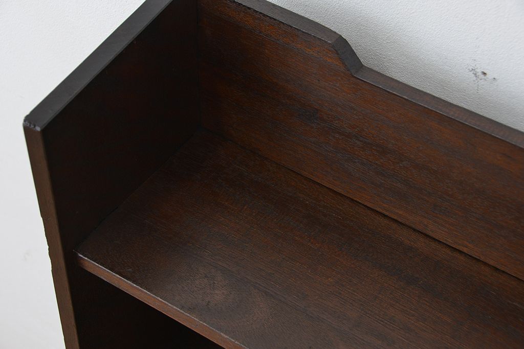 レトロ家具　★昭和レトロ　シンプルな本棚(ブックシェルフ)