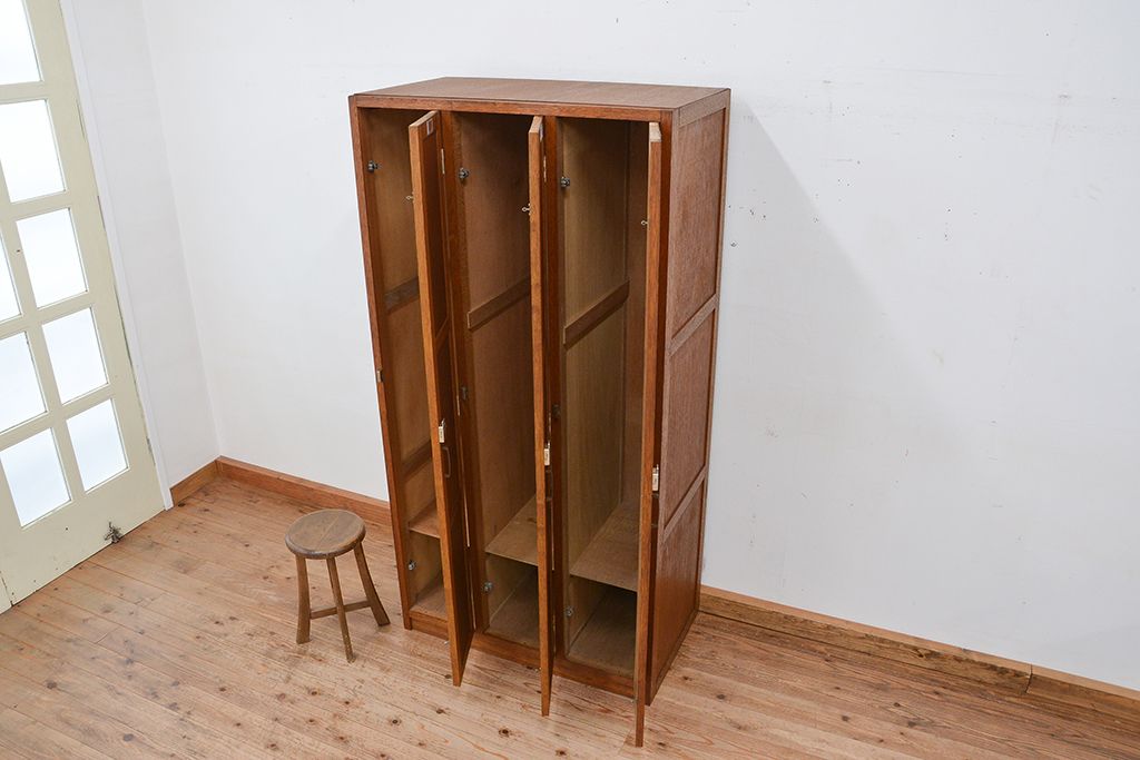 レトロ家具 昭和レトロ 1960年代シンプルなアンティーク三連