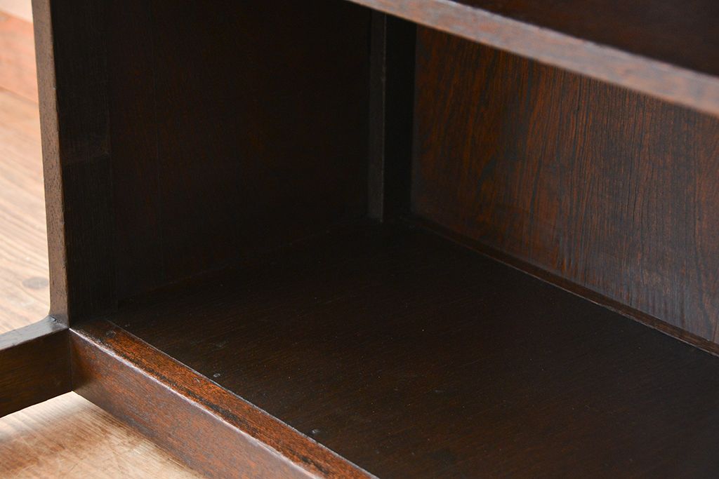 アンティーク家具　アンティーク　古い時計店のカウンターテーブル型平机(作業台)