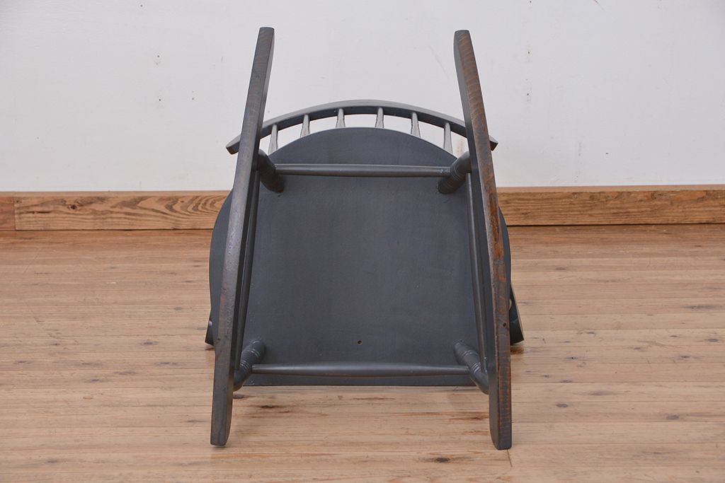 ★中古　1980年頃　アンティークペイントロッキングチェア