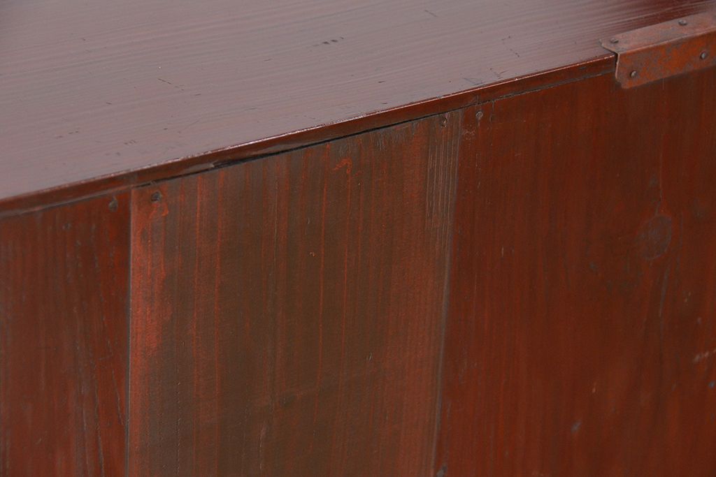 アンティーク家具　古民具・骨董　丸金具の上質な時代箪笥(2)(最上箪笥)