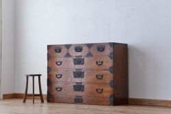 中古　伝統工芸家具　岩谷堂箪笥