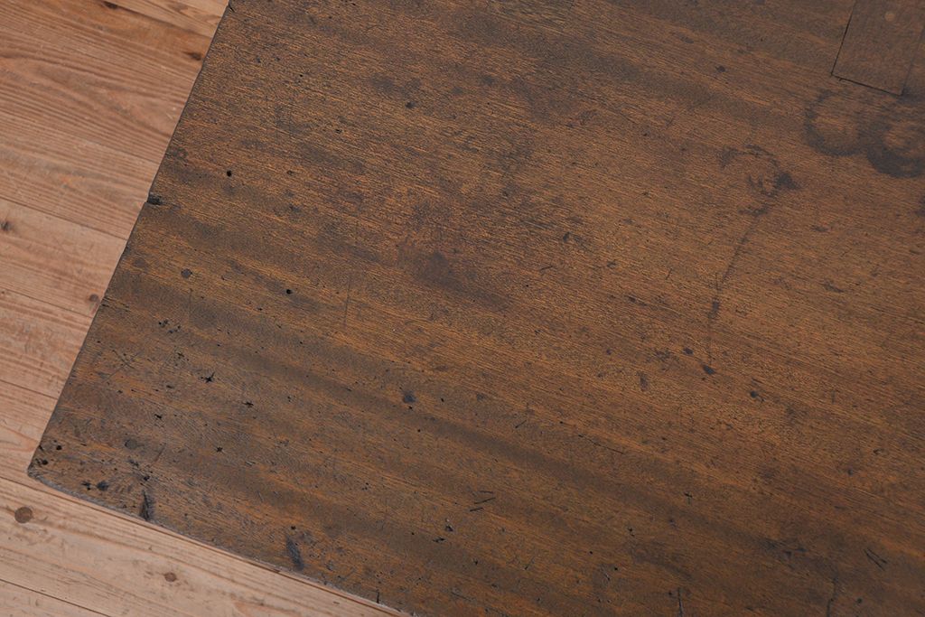 レトロ家具　★昭和レトロ　カウンター式の平机(カウンターテーブル)