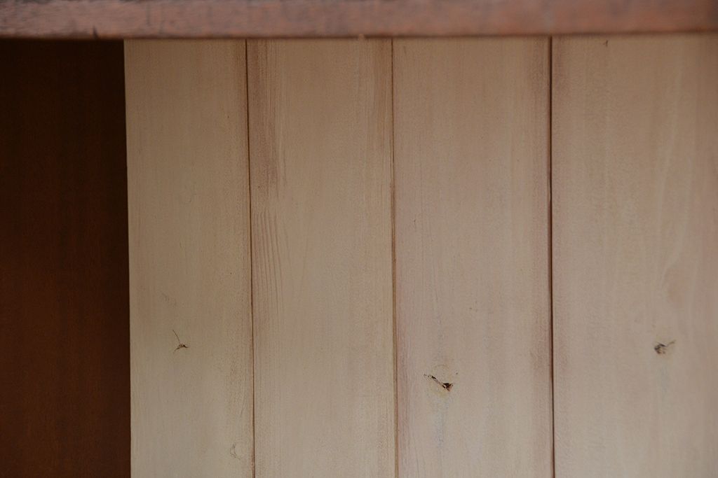 アンティーク家具　アンティーク　古い木の脚付きカウンターテーブル(作業台・机・飾り棚)