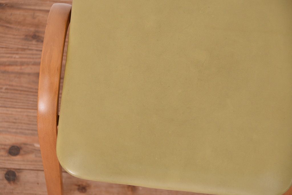 中古　秋田木工　ビンテージスツール(椅子、イス)