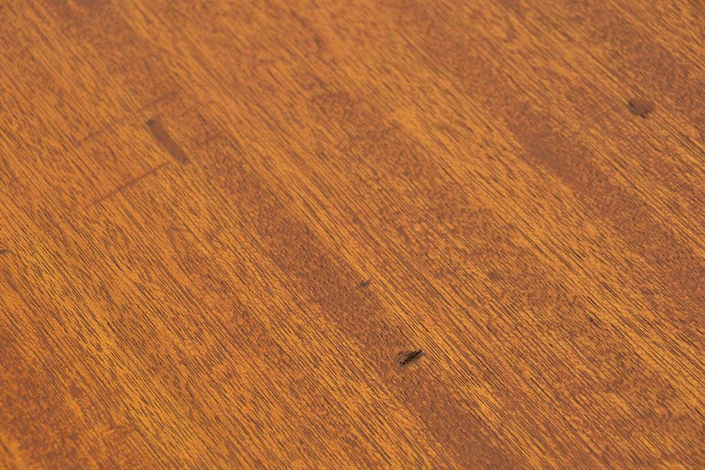 レトロ家具　★昭和レトロ　シンプルな横長作業台(テーブル、机)