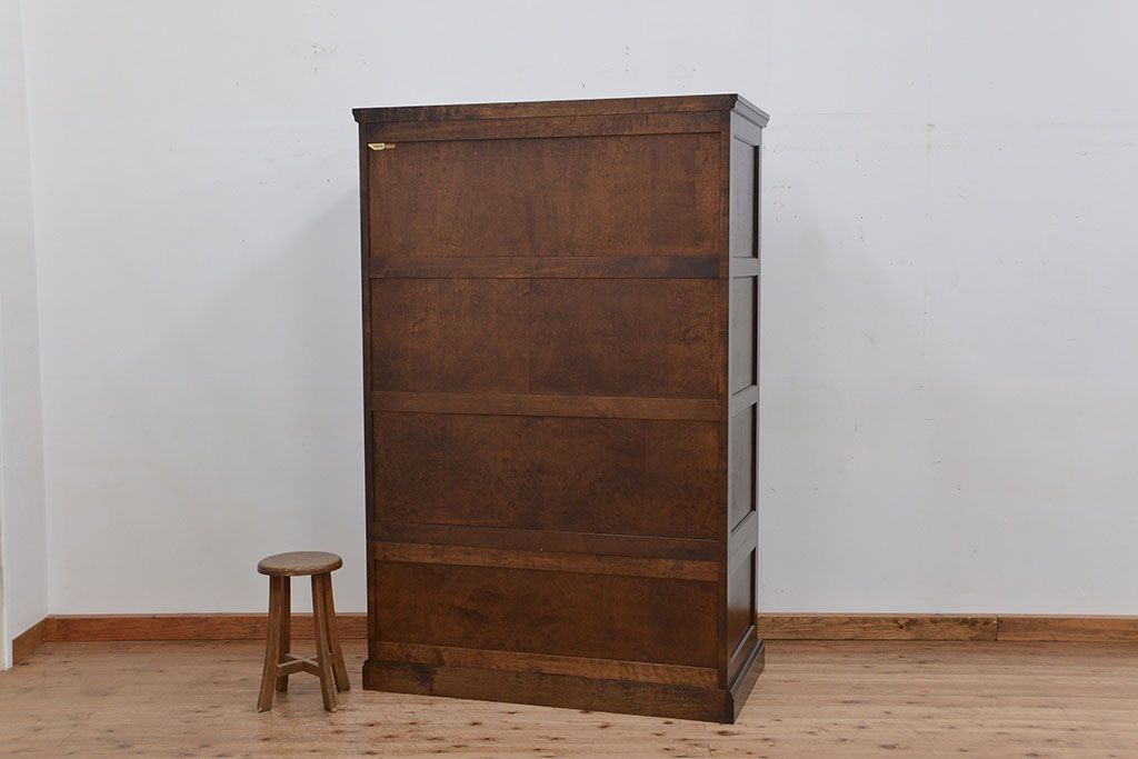 中古　北海道民芸家具　洋服タンス(ワードローブ、洋服箪笥)
