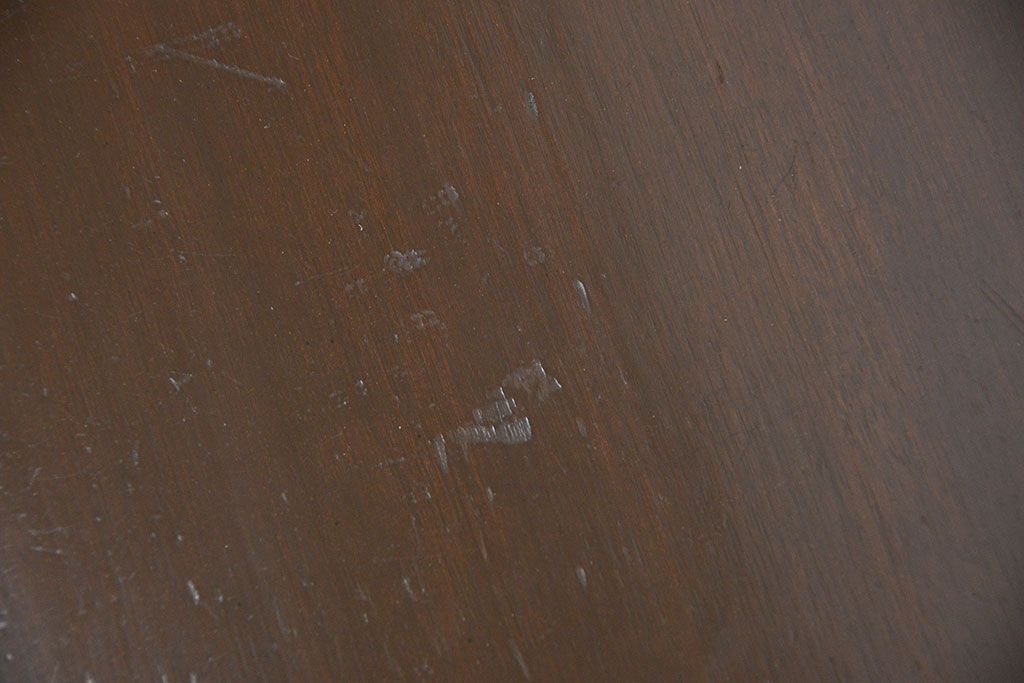 レトロ家具　昭和レトロ　小振りな棚付き引き出し