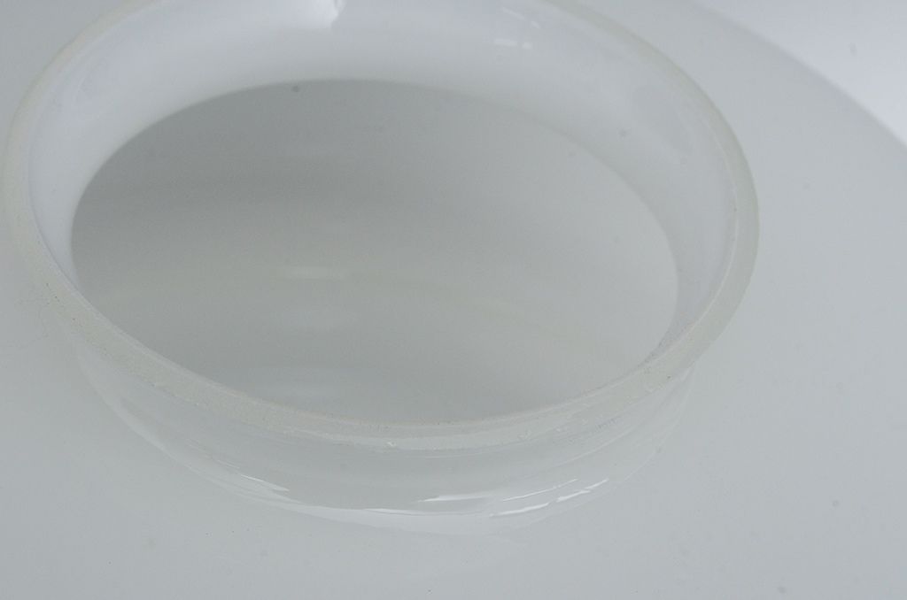 アンティーク　古い乳白ガラス天井照明(電笠)