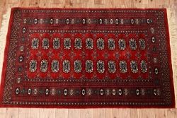 アンティーク雑貨　中古品・パキスタンカーペット(ラグ)