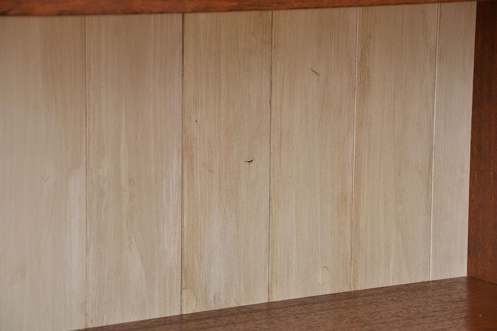 アンティーク家具　アンティーク 古い木のカウンターテーブル(作業台・机・飾り棚)(2)