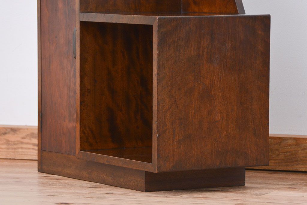 アンティーク家具　アンティーク 1960年代モダンな電話台(飾り棚、収納棚、本棚)