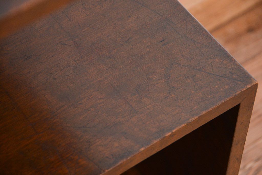 アンティーク家具　アンティーク 1960年代モダンな電話台(飾り棚、収納棚、本棚)