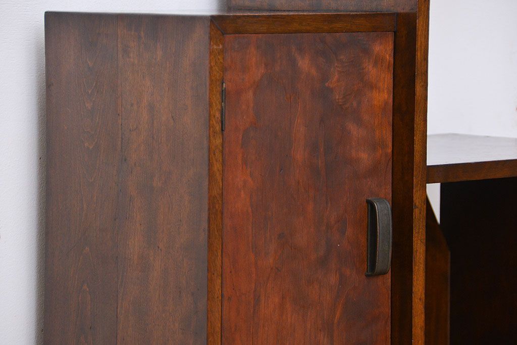アンティーク家具　アンティーク 1960年代モダンな電話台(飾り棚、収納棚、本棚)