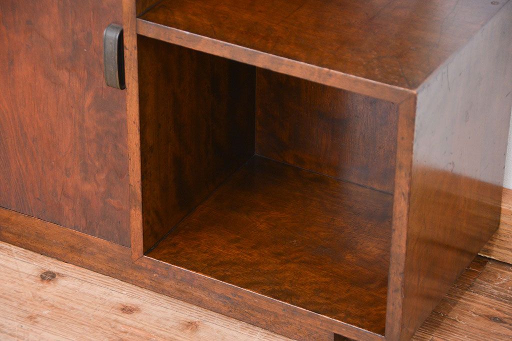 アンティーク家具　アンティーク 1960年代モダンな電話台(飾り棚、収納棚、本棚)