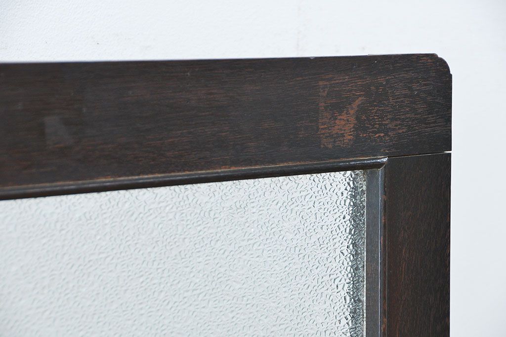 昭和レトロ シックなダイヤガラス衝立て(パーテーション)