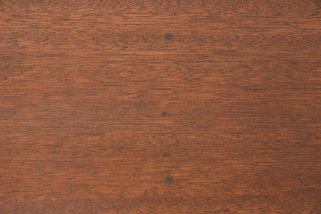 アンティーク家具　1970年頃 両面引き出し付きの大きな作業台(テーブル、机)