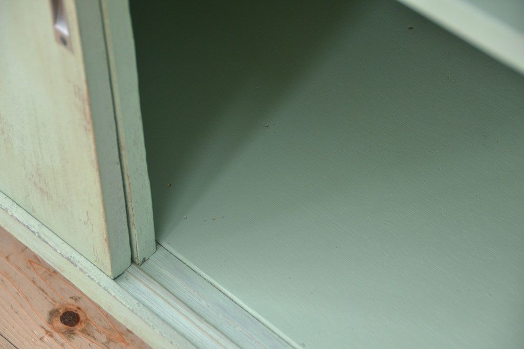 アンティーク家具　1970年頃 両面引き出し付きの大きな作業台(テーブル、机)