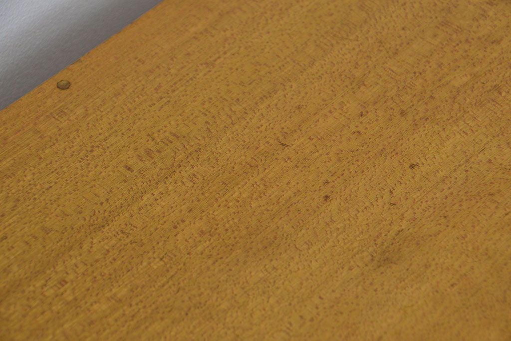 レトロ家具　昭和レトロ シンプルな角テーブル(机、作業台)