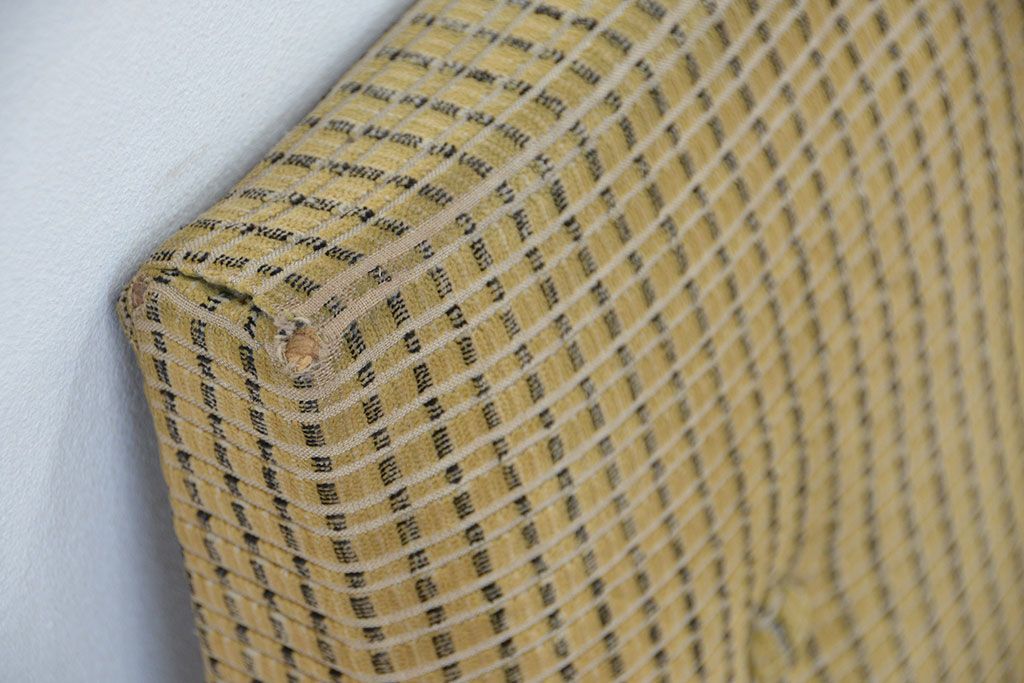 レトロ家具　昭和レトロ 少々難あり レトロな1人掛けソファ(イス、椅子)