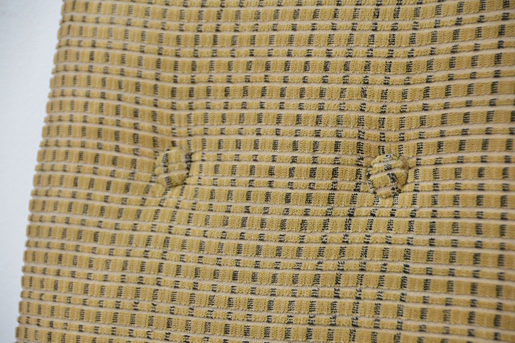 レトロ家具　昭和レトロ 少々難あり レトロな1人掛けソファ(イス、椅子)