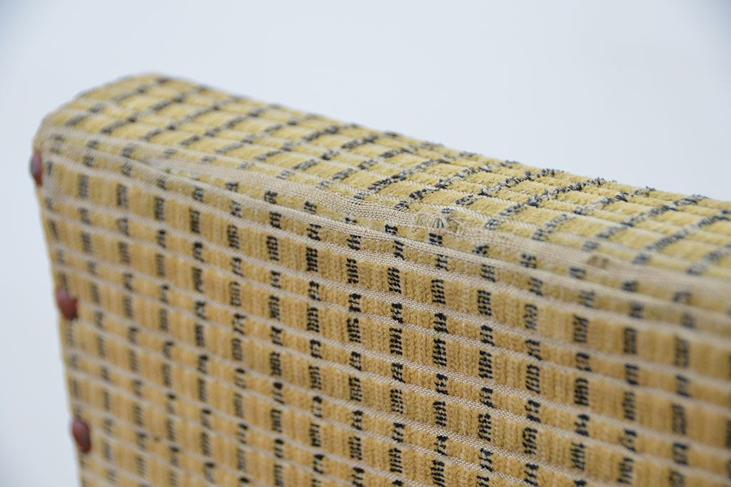 レトロ家具　昭和レトロ 少々難あり レトロな1人掛けソファ(イス、椅子)