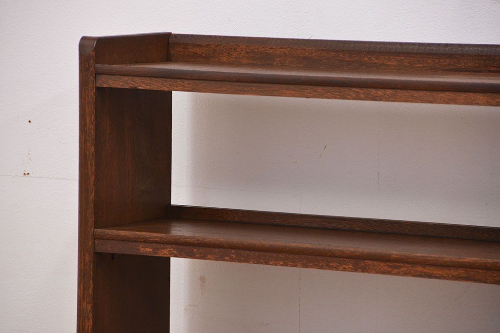レトロ家具　昭和レトロ シンプルな本棚(ブックシェルフ)